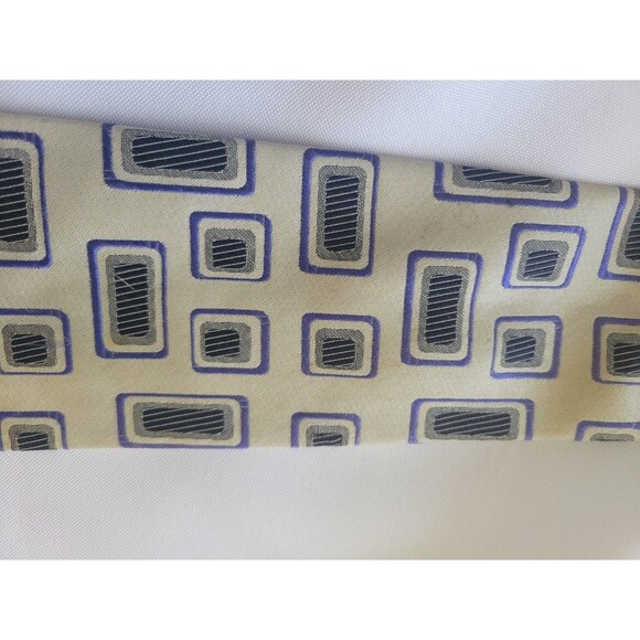 DOLCE & GABBANA Vintage-Inspired Silk Tie - Collector's Piece-Geometric Patter - Picture 2 of 5